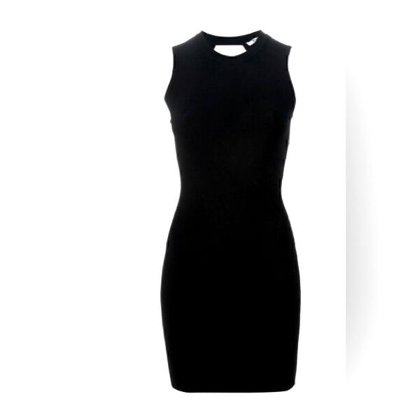 NWOT ‘T’ by Alexander Wang Open-Back Knit Dress Size L - Picture 4 of 12